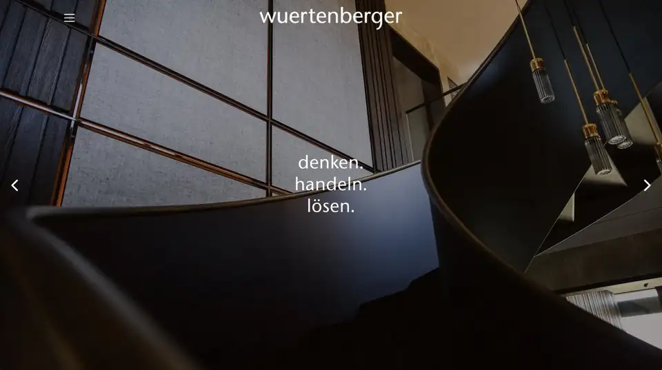 Startseite von wuertenberger Legal